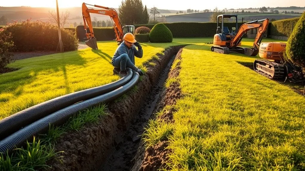 Irrigation Pipe Installation in Hartley | Gardens, Grounds & Land