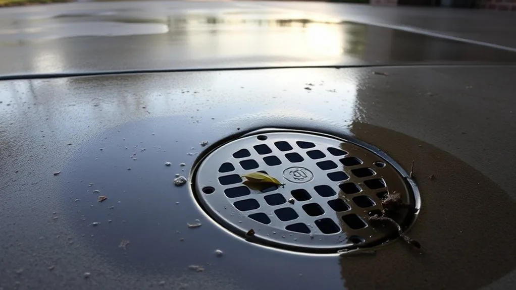 Standing Water & Slow Drains | Hartley Drainage Help